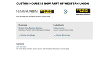 Tablet Screenshot of customhouse.com